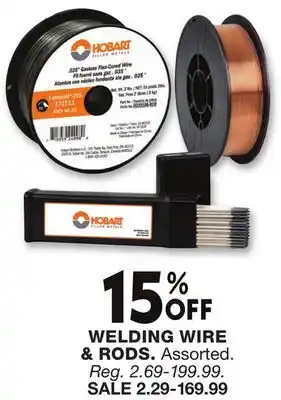 Blain's Farm & Fleet WELDING WIRE & RODS offer