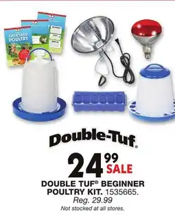 Blain's Farm & Fleet DOUBLE TUF BEGINNER POULTRY KIT offer