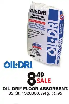 Blain's Farm & Fleet OIL-DRI FLOOR ABSORBENT offer