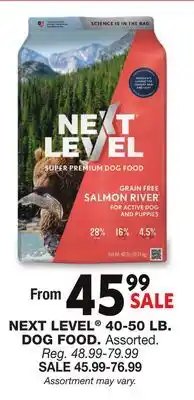 Blain's Farm & Fleet NEXT LEVEL 40-50 LB. DOG FOOD offer