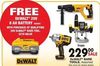 Blain's Farm & Fleet DEWALT BARE TOOLS offer