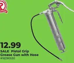 Runnings Pistol Grip Grease Gun with Hose offer