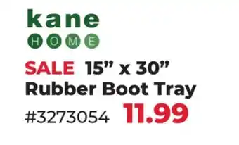 Runnings 15 x 30 Rubber Boot Tray offer