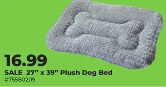 Runnings 27 x 39 Plush Dog Bed offer