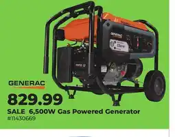 Runnings 6, 500W Gas Powered Generator offer