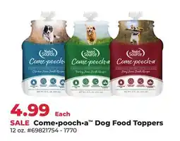 Runnings • pooch • a Dog Food Toppers offer