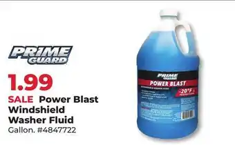 Runnings Power Blast Windshield Washer Fluid offer