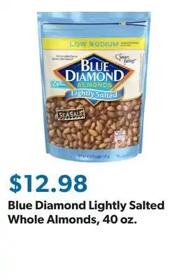 Sam's Club Blue Diamond Lightly Salted Whole Almonds, 40 oz offer