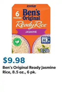 Sam's Club Ben's Original Ready Jasmine Rice, 8.5 oz., 6 pk offer