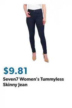 Sam's Club Seven7 Women's Tummyless Skinny Jean offer