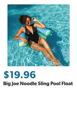 Sam's Club Big Joe Noodle Sling Pool Float offer