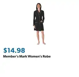 Sam's Club Member's Mark Women's Robe offer