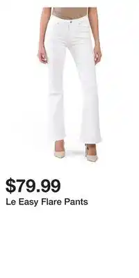 TJ Maxx Le Easy Flare Pants offer