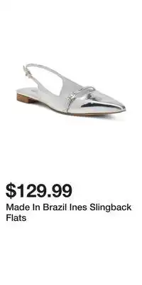 TJ Maxx Made In Brazil Ines Slingback Flats offer