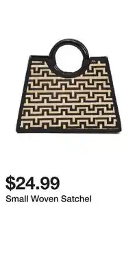 TJ Maxx Small Woven Satchel offer