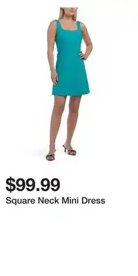 TJ Maxx Square Neck Mini Dress offer