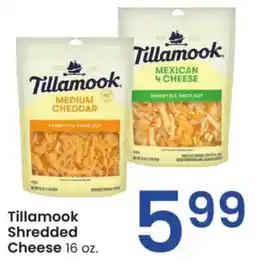 Albertsons Tillamook Shredded Cheese offer