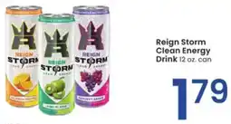 Albertsons Reign Storm Clean Energy Drink offer