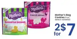 Albertsons Mother's Bag Cookies offer