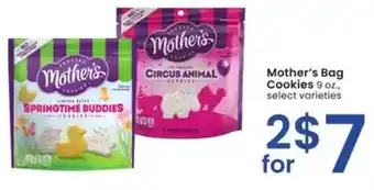 Albertsons Mother's Bag Cookies offer