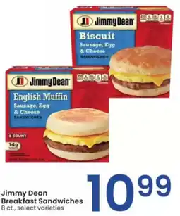 Albertsons Jimmy Dean Breakfast Sandwiches offer