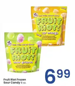 Albertsons Fruit Riot Frozen Sour Candy offer