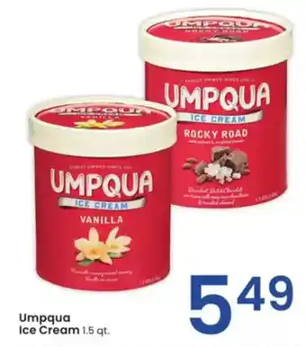 Albertsons Umpqua Ice Cream offer