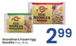 Albertsons Grandma's Frozen Egg Noodles offer