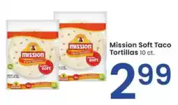 Albertsons Mission Soft Taco Tortillas offer