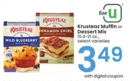 Albertsons Krusteaz Muffin or Dessert Mix offer