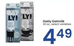 Albertsons Oatly Oatmilk offer