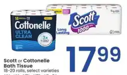 Albertsons Scott or Cottonelle Bath Tissue offer