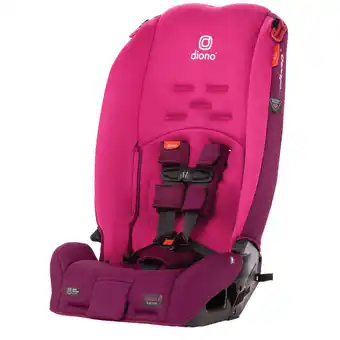 Walmart Diono Radian 3R All-in-One Convertible Car Seat, Slim Fit 3 Across, Pink Blossom offer