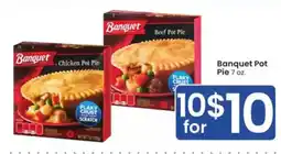 Albertsons Banquet Pot Pie offer