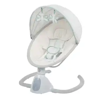 Walmart Monbebe Tranquility Bluetooth Enabled Indoor Baby Swing, Stardust offer