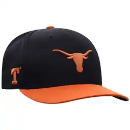 Walmart Men's Top of the World Black/Texas Orange Texas Longhorns Two-Tone Reflex Hybrid Tech Flex Hat offer