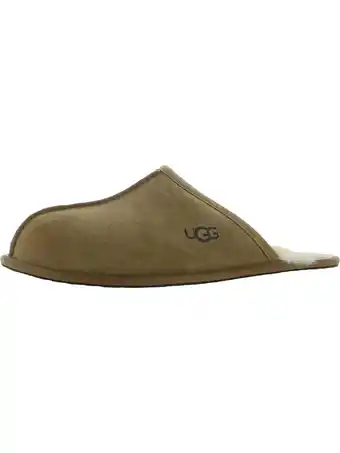 Walmart Ugg Mens Scuff Suede Slip On Scuff Slippers offer