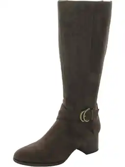 Walmart Anne Klein Womens Maelie Faux Suede Tall Knee-High Boots offer