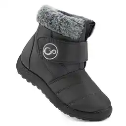 Walmart Ecetana Boys Girls Winter Snow Boots Faux Fur Lined Toddler Shoes offer