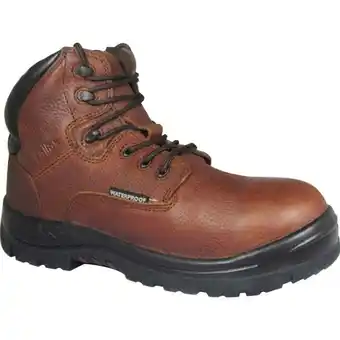 Walmart S Fellas by Genuine Grip Poseidon Men's Waterproof Leather Work Hiker Size 8(M) offer