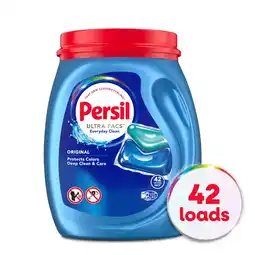 Walmart Persil Ultra Pacs Original Everyday Clean Laundry Detergent, 42 count offer