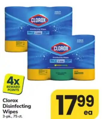 ACME Clorox Disinfecting Wipes offer