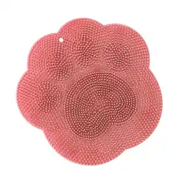 Walmart Bathroom Non Slip Bath Mat Shower Foot Brush Scrubber for Soothes Tired Feet Pink offer