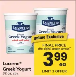 ACME Lucerne Greek Yogurt offer