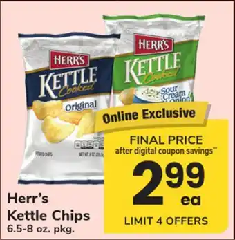 ACME Herr's Kettle Chips offer