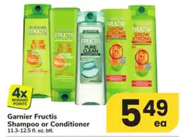 ACME Garnier Fructis Shampoo or Conditioner offer