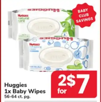 ACME Huggies 1x Baby Wipes offer