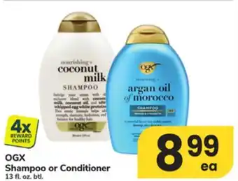 ACME OGX Shampoo or Conditioner offer