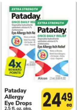 ACME Pataday Allergy Eye Drops offer