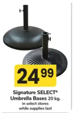 ACME Signature SELECT Umbrella Bases offer